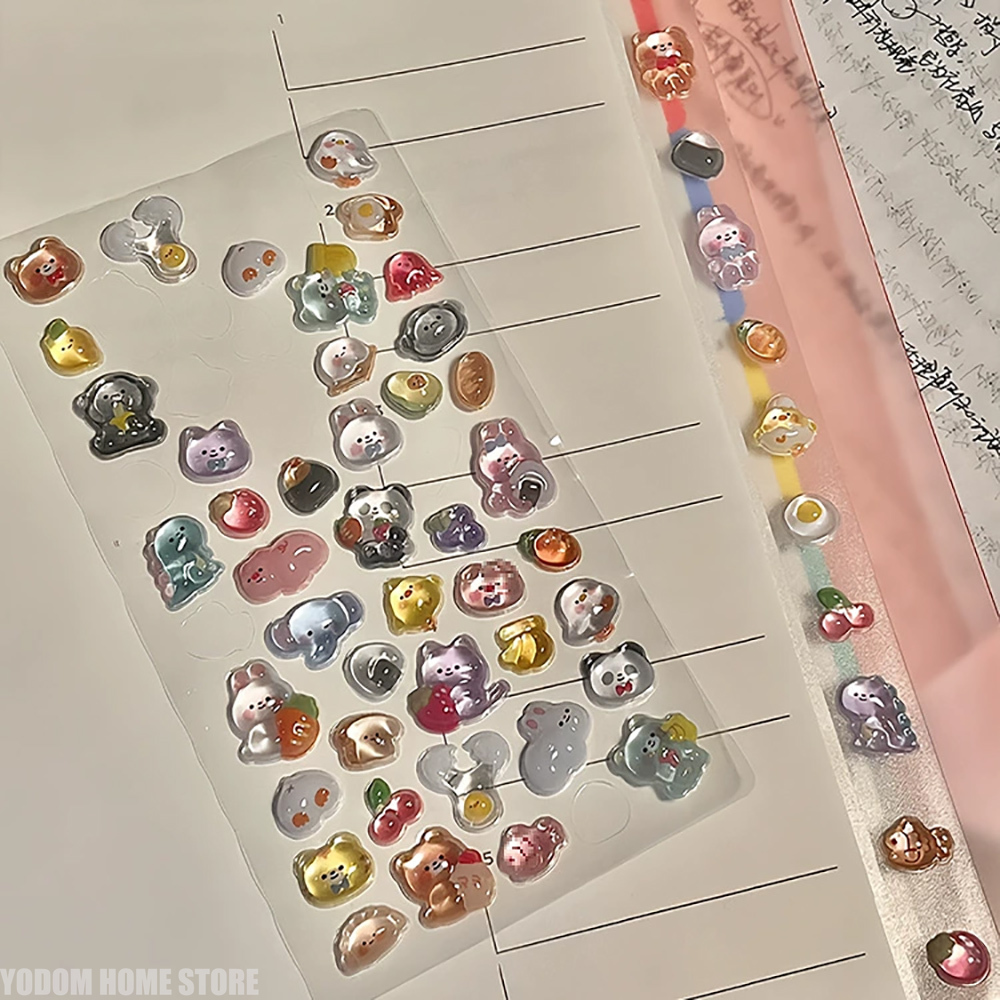 4 Peças de Adesivos Criativos  - Embellishments For Scrapbooking avaliação e preço