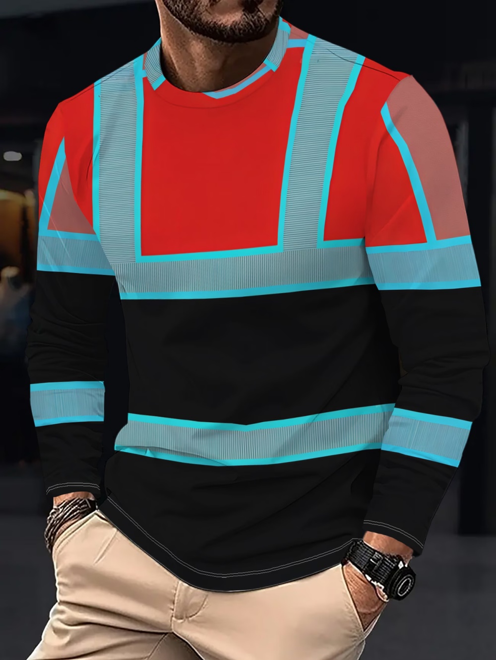 Camisa Masculina Y2K Verde Neo - Embellish Knit avaliação e preço