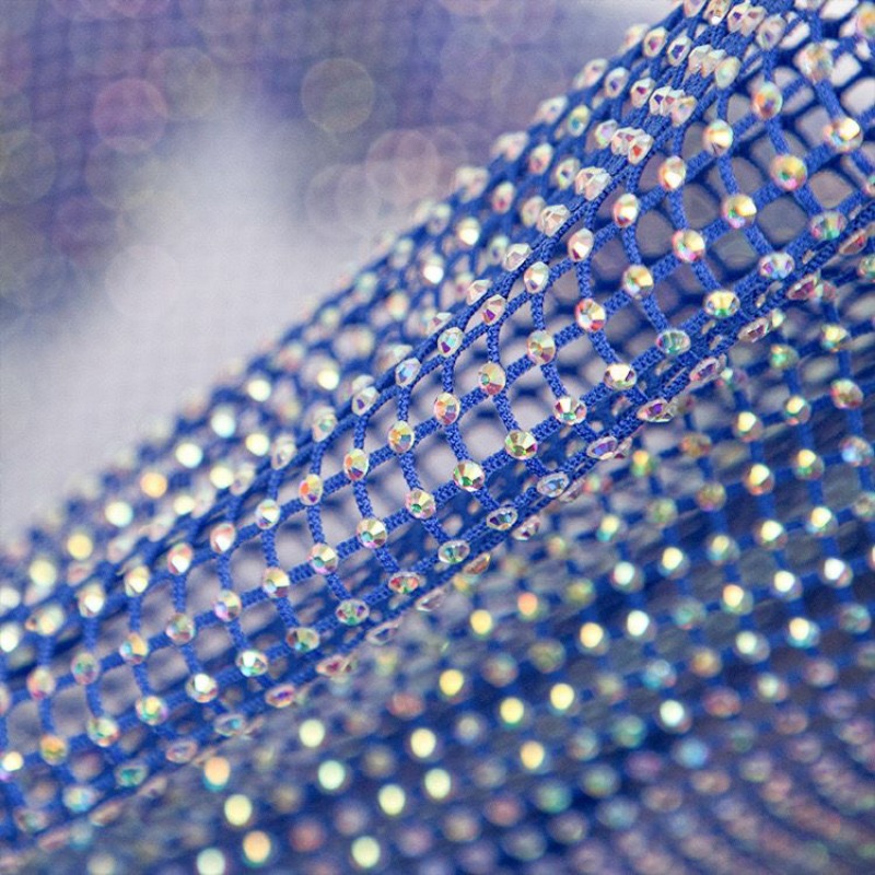 50x120cm costura strass malha  - Crystal Mesh Fabric avaliação e preço