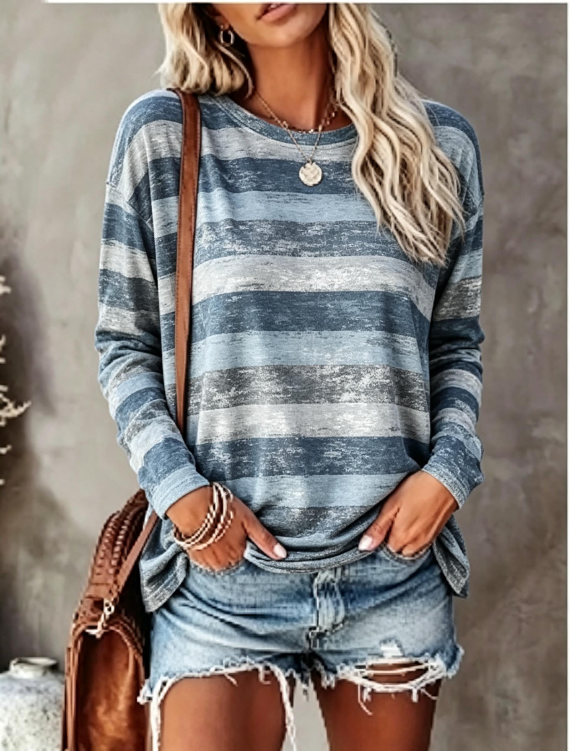Camiseta de manga comprida par - Embellish Knit avaliação e preço